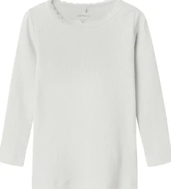 Name It Bluse - Rib - Noos - NmfKab - Cloud Dancer