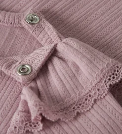 Name It Body l/æ - NbfSiva - Keepsake Lilac m. Hulmønster