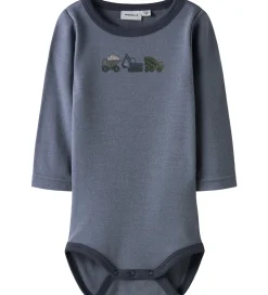 Name It Body l/æ - Uld - NbmWillow - Folkstone Gray/Working Mach