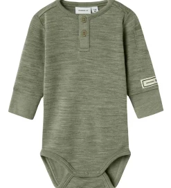 Name It Body l/æ - Uld/Viskose - NbmWyla - Dried Sage