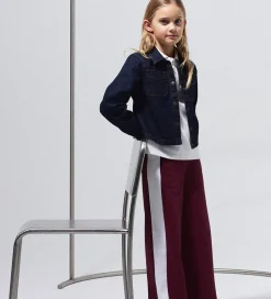 Name It Bukser - Piqué - NkfRivea - Wide - Burgundy