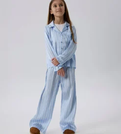 Name It Bukser - Satin - NkfRuth - Kentucky Blue