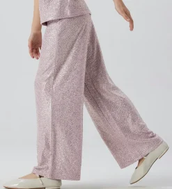 Name It Bukser - Wide - NkfDitsa - Mauve Mist