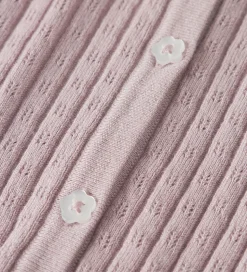 Name It Cardigan - Strik -NbfKind - Burnished Lilac