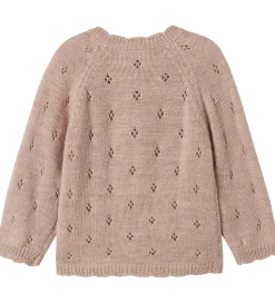 Name It Cardigan - Uld - Strik - NmfWrilla - Shadow Gray