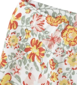 Name It Cykelshorts - NmfVayo - Bright White m. Blomster