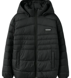 Name It Dynejakke - NkmMarble - Sort