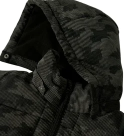 Name It Dynejakke - NkmMeter - Sort m. Refleksprint