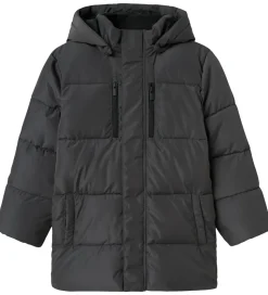 Name It Dynejakke - Noos - NkmMedow03 - Grey Pinstripe