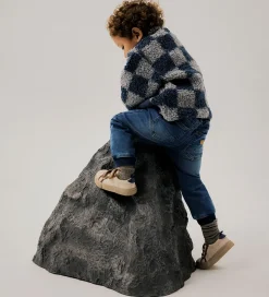 Name It Fleccejakke - Teddy - NmmOrlando - Insignia Blue