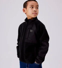 Name It Fleecejakke - Noos - NknMyles - Sort