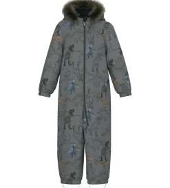 Name It Flyverdragt - NmmSnow - Noos - Mockingbird/ Dinosaur