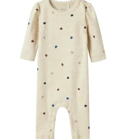 Name It Heldragt - Rib - NbfNutti - Peyote Melange m. Hjerter