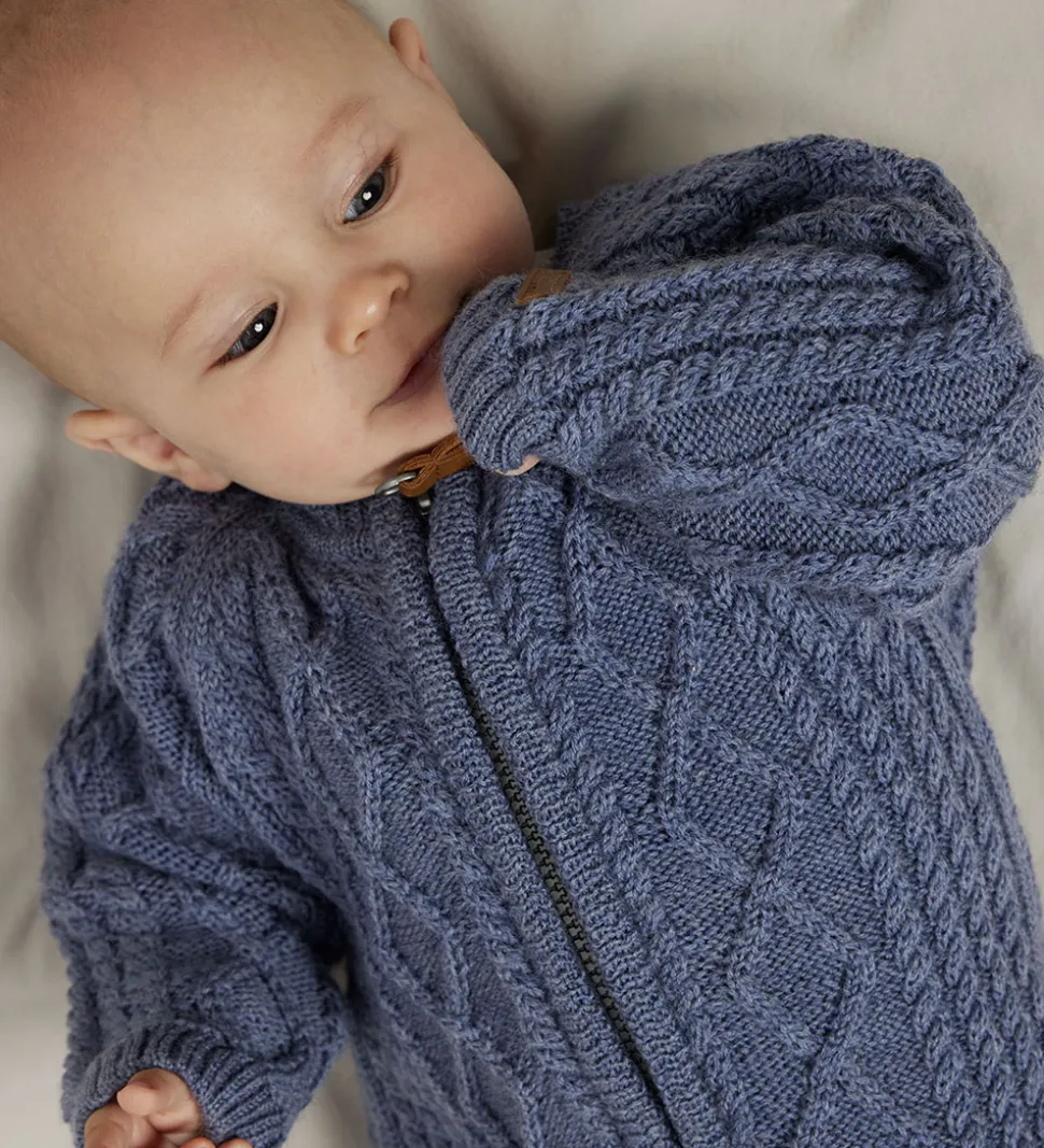 Name it Heldragt - Uld - Strik - NbmWrilla - Folkstone Gray