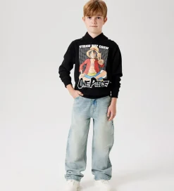 Name it Hættetrøje - NkmDyn OnePiece - Sort