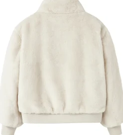 Name It Jakke - Imiteret Pels - NkfMila - Moonbeam