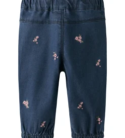 Name It Jeans - NbfRose - Dark Blue Denim/Flower Emb