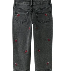 Name It Jeans - Noos - Mom - NmfBella - Medium Grey Denim/Flower