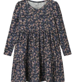 Name It Kjole - NmfOalia - Navy Blazer m. Blomster