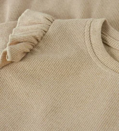 Name It Kjole - Rib - NmfSiclo - Glitter - Cement