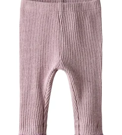 Name It Leggings - Rib - NbfRosally - Keepsake Lilac m. Glimmer