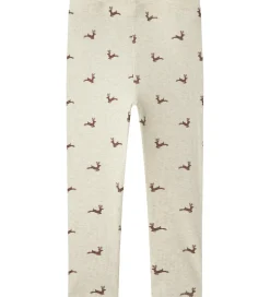 Name It Leggings - Rib - NmnRoko - Peyote Melange