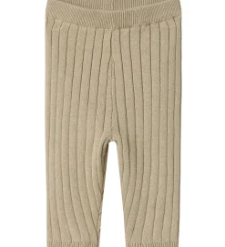 Name It Leggings - Strik - Rib - NbnOmun - Island Fossil