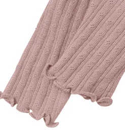 Name It Leggings - Uld/Silke - Rib - NbfWossa - Antler