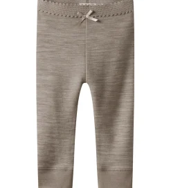 Name It Leggings - Uld/Viskose - NbfWyla - Satellite