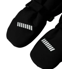 Name It Luffer m. Uldfleece - NmnSnow10 - Sort m. Lynlås