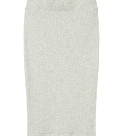 Name It Nederdel - Rib - NkfHeljaya - Light Grey Melange