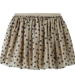 Name It Nederdel - Tyl - NmfNea - Island Fossil m. Hjerter