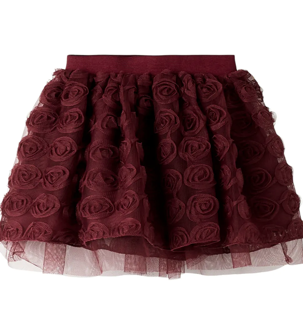 Name It Nederdel - Tyl - NmfSykia - Burgundy