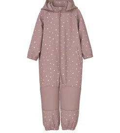 Name It Shoftshelldragt m. Fleece - Noos - NmfAlfa08 - Woodrose/