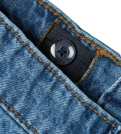 Name It Shorts - NkfRose - Medium Blue Denim/Palm Tree