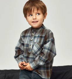 Name It Skjorte - NmmLars - Turkish Coffee