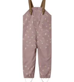 Name It Softshellbukser m. Fleece/Seler - NmfAlfa08 - Woodrose/B