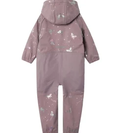 Name It Softshelldragt m. Fleece - Noos - NmfAlfa08 - Elderberry