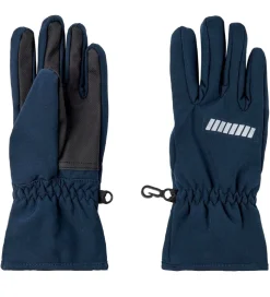 Name It Softshellhandsker m. Fleece - Noos - NknAlfa - Dark Sapp