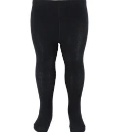 Name It Strømpebukser - Uld/Bomuld - NbmWak - Sort