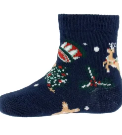 Name it Strømper - 3-Pak - NbnVismas - Jester Red/Navy Blazer +