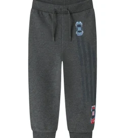 Name It Sweatpants - NmmVoltinus - Dark Grey Melange/Cars