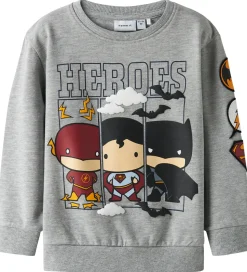Name It Sweatshirt - NmmOsmus Batman - Grey Melange