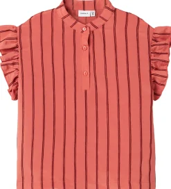 Name It Top - NkfHeik - Spiced Coral/Madder Brown