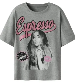 Name It T-shirt - NkfOdassa - Cicons - Gråmeleret