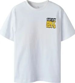 Name It T-shirt - NkmKillian - Bright White/Street Art