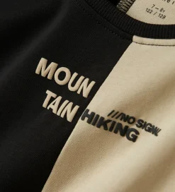 Name It T-shirt - NkmOzzi - Sort/Beige