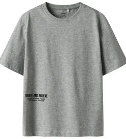 Name It T-shirt - NkmSeb - Grey Melange
