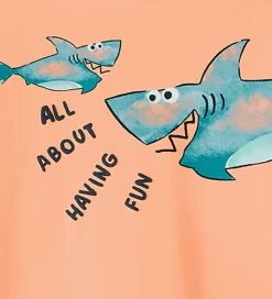 Name It T-shirt - NmmPjarrie - Peach Nectar