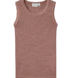 Name It Undertrøje - Uld - Hulmønster - NmfWang - Antler